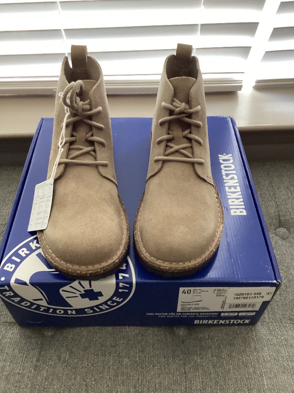 Birkenstock Uppsala Mid Boot, size 9 US / 40 EU